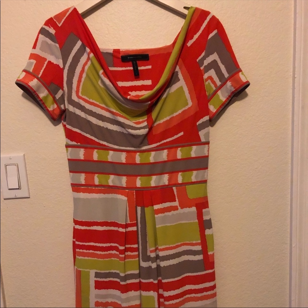 BCBGMaxAzria colorful dress, S